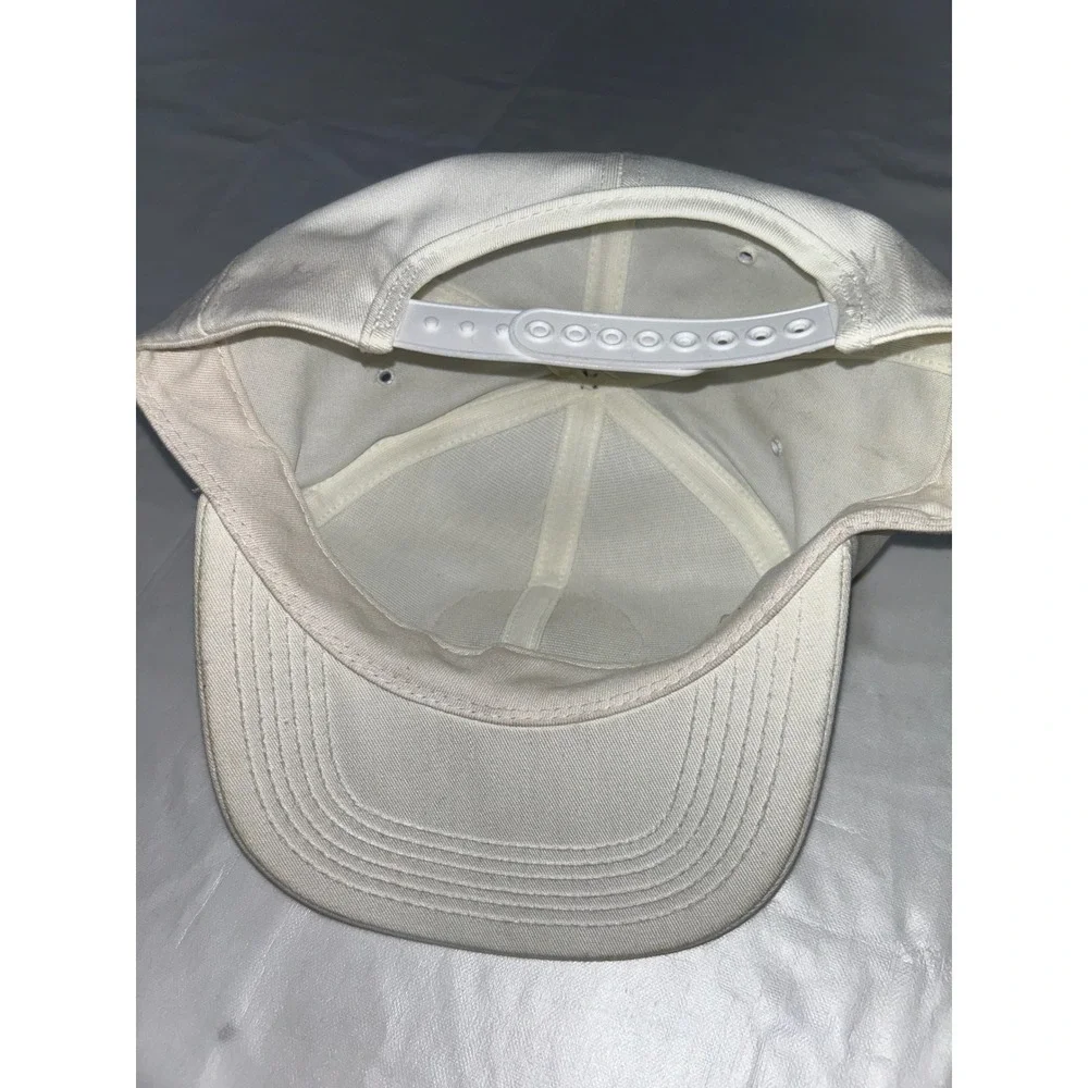 Vintage 1993‎ Prairie Safari WBCCI North Dakota Snapback Hat White Trucker Cap